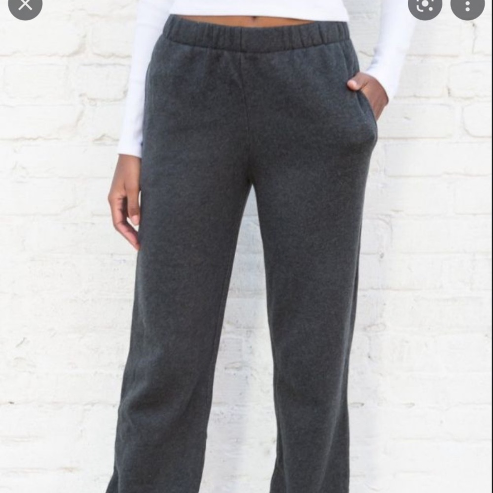 Brandy melville dark grey Rosa sweatpants